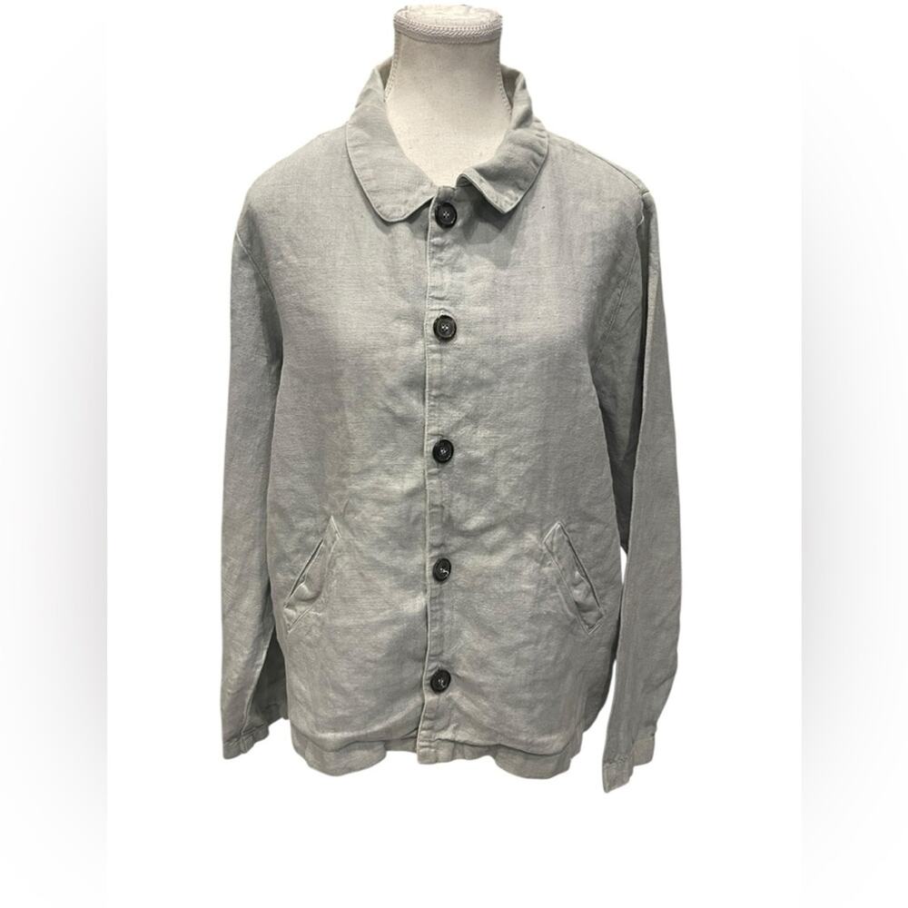 CP Shades Jacket Size S Button Front Long Sleeved Pockets